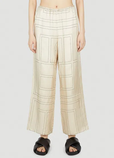 Totême Toteme Women Monogram Pyjama Pants
