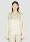 Totême Toteme Women Monogram Pyjama Shirt