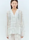 Totême Toteme Women Monogram Pyjama Top