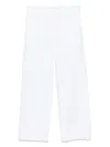 Totême Toteme Trousers With Stitching Detail In White
