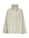 Totême Toteme Women Oyster Parachute Canvas Windbreaker Jacket<br/>