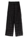Totême Toteme Women Pajama, Monogram Pantalone