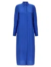 Totême Parachute Shirtdress In Blue