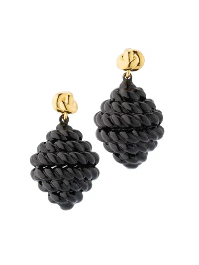 Totême Women's Rope 24k-gold-plated Drop Earrings In Multi