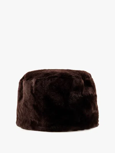 Totême Toteme Women Shearling Hat