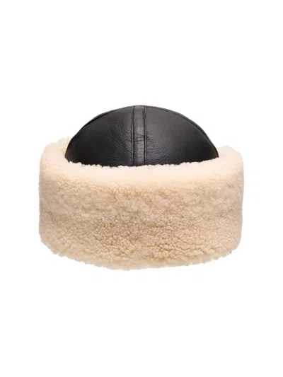Totême Women's Shearling Winter Hat In Multi