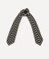 Totême Toteme Women's Signature Monogram Silk Scarf In Multi
