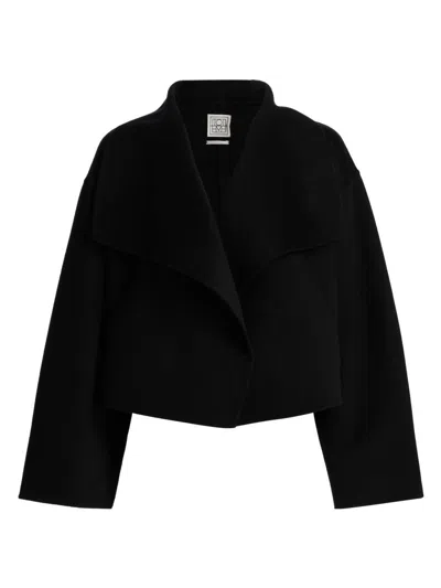 Totême Women's Signature Wool Double-face Jacket In Black
