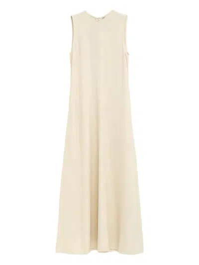 Totême Toteme Women Sleeveless Long Dress In White