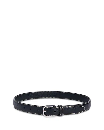 Totême Women's Slim Leather Belt In Pattern