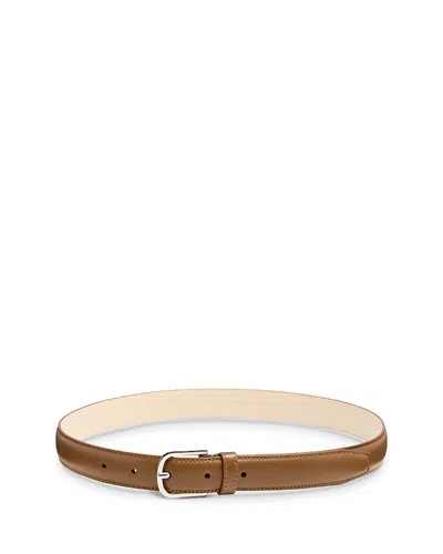TOTÊME WOMEN'S SLIM LEATHER BELT