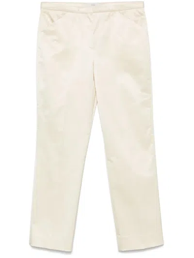 Totême Toteme Women Straight Cropped Trousers