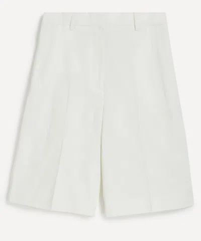 Totême Toteme Women's Tailored Shorts In White