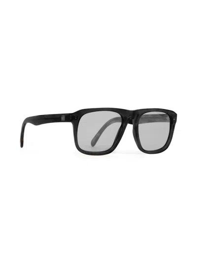 Totême Women's The Navigator Rectangular Sunglasses In Black
