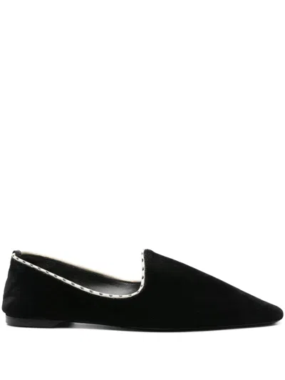 Totême Toteme Women Velvet Ballerinas