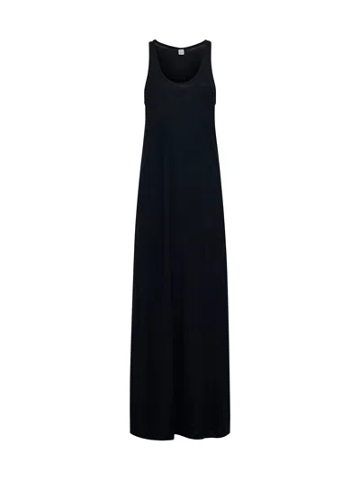 TOTÊME TOTEME WOMEN VISCOSE LONG DRESS