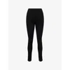 Totême Toteme Leggings With Zip Cuffs In Black