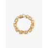 Totême Womens Byzantine 24ct Yellow-gold Plated Brass Bracelet In Gold