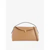 Totême Womens Camel T-lock Leather Top-handle Bag In Brown