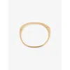 Totême Womens Signature Yellow-gold And Palladium Plated Brass Bracelet In Gold