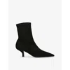 Totême Toteme Pointed Toe Sock Bootie In Multi