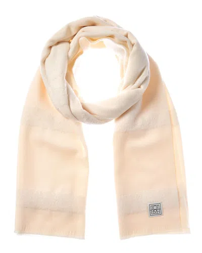 Totême Toteme Wool & Alpaca-blend Scarf In Neutral