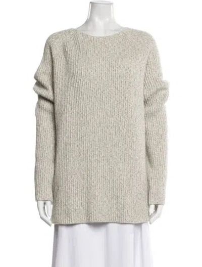 Pre-owned Totême Wool Bateau Neckline Sweater In Multi