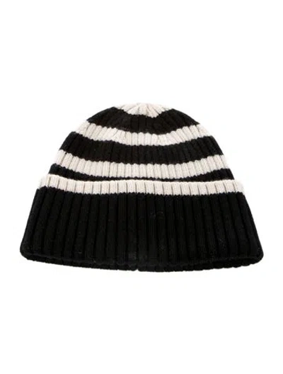 Pre-owned Totême Wool Beanie In Black