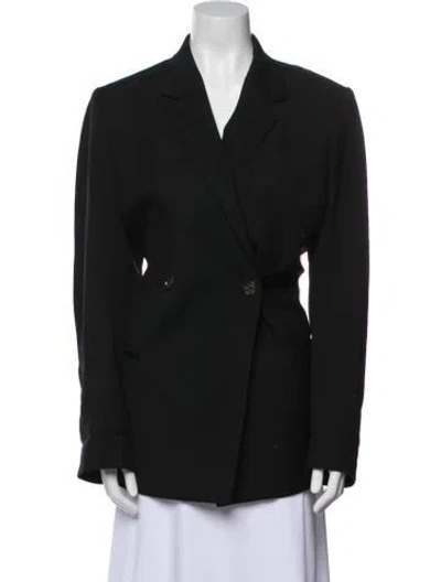 Pre-owned Totême Wool Blazer In Black