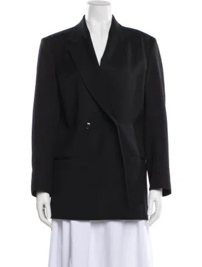 Pre-owned Totême Wool Blazer In Black