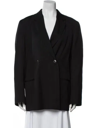 Pre-owned Totême Wool Blazer In Black