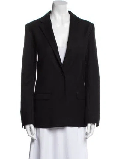 Pre-owned Totême Wool Blazer In Black