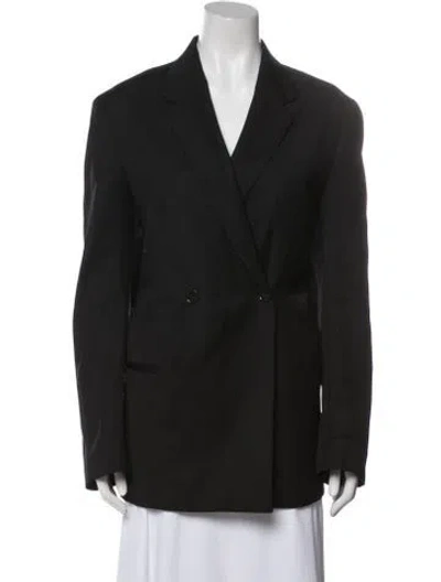 Pre-owned Totême Wool Blazer In Black
