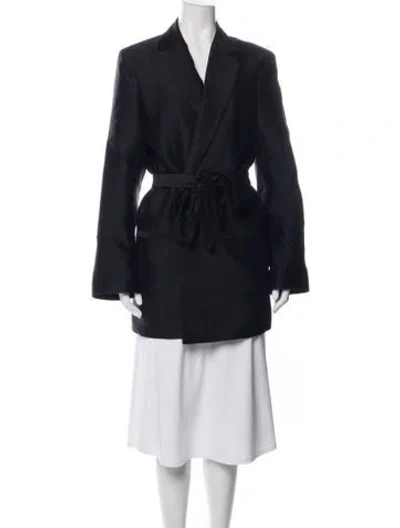 Pre-owned Totême Wool Blazer In Black