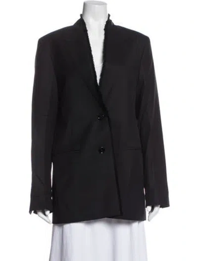 Pre-owned Totême Wool Blazer In Black