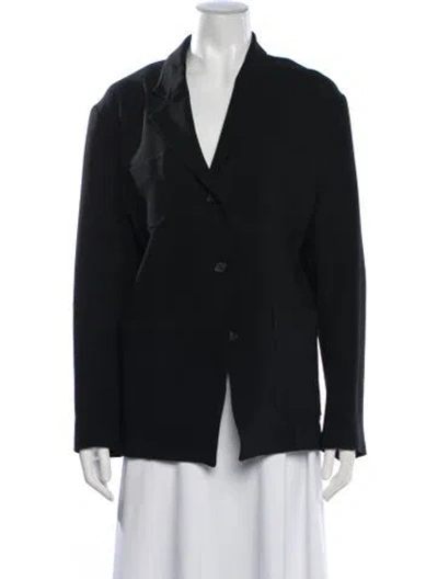 Pre-owned Totême Wool Blazer In Black