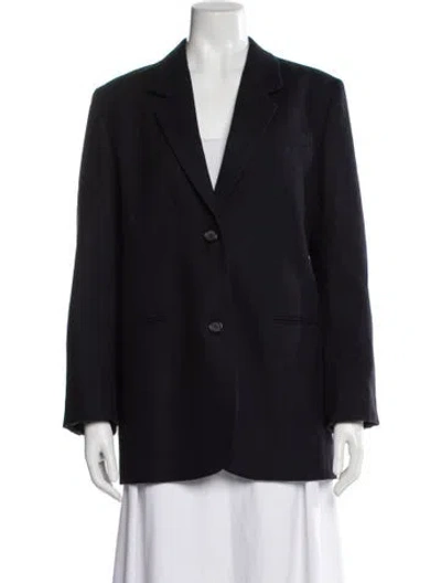 Pre-owned Totême Wool Blazer In Blue