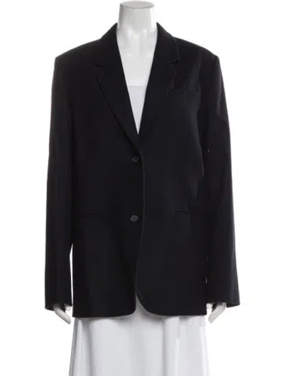 Pre-owned Totême Wool Blazer In Blue