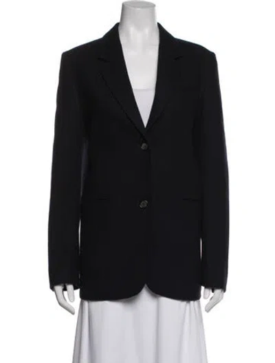 Pre-owned Totême Wool Blazer In Blue