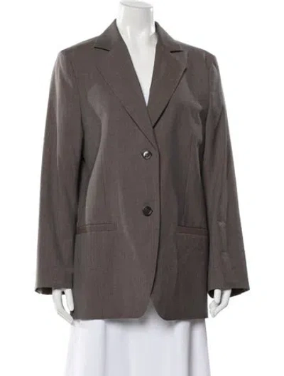 Pre-owned Totême Wool Blazer In Brown