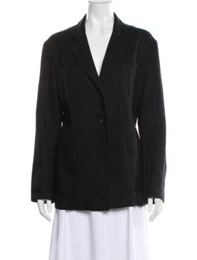 Pre-owned Totême Wool Blazer In Gray