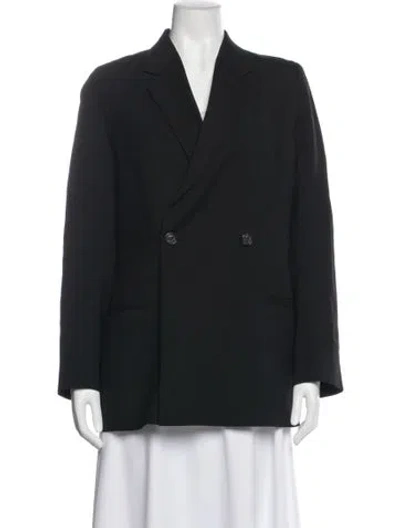 Pre-owned Totême Wool Blazer In Gray