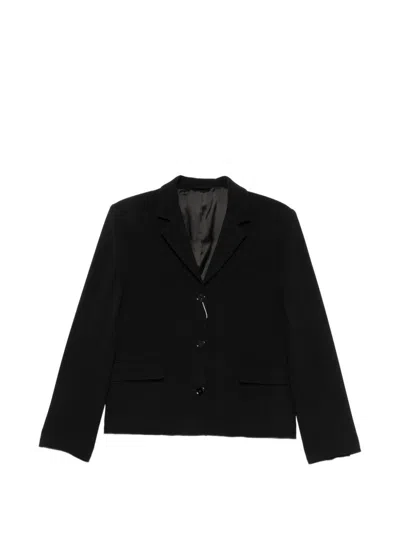 Totême Toteme Wool Blend Blazer Jacket In Black
