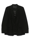 Totême Toteme Women Wool Blend Single-breasted Blazer Jacket In Black