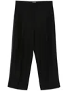Totême Toteme Wool Blend Trousers In Black