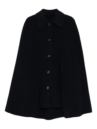 TOTÊME TOTEME WOOL CAPE COAT