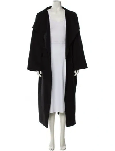 Pre-owned Totême Wool Coat In Black