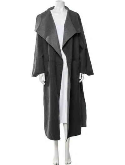 Pre-owned Totême Wool Coat In Grey