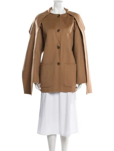 Pre-owned Totême Wool Coat In Neutral