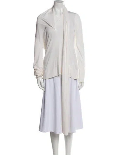 Pre-owned Totême Wool Cowl Neck Sweater W/ Tags In Neutral